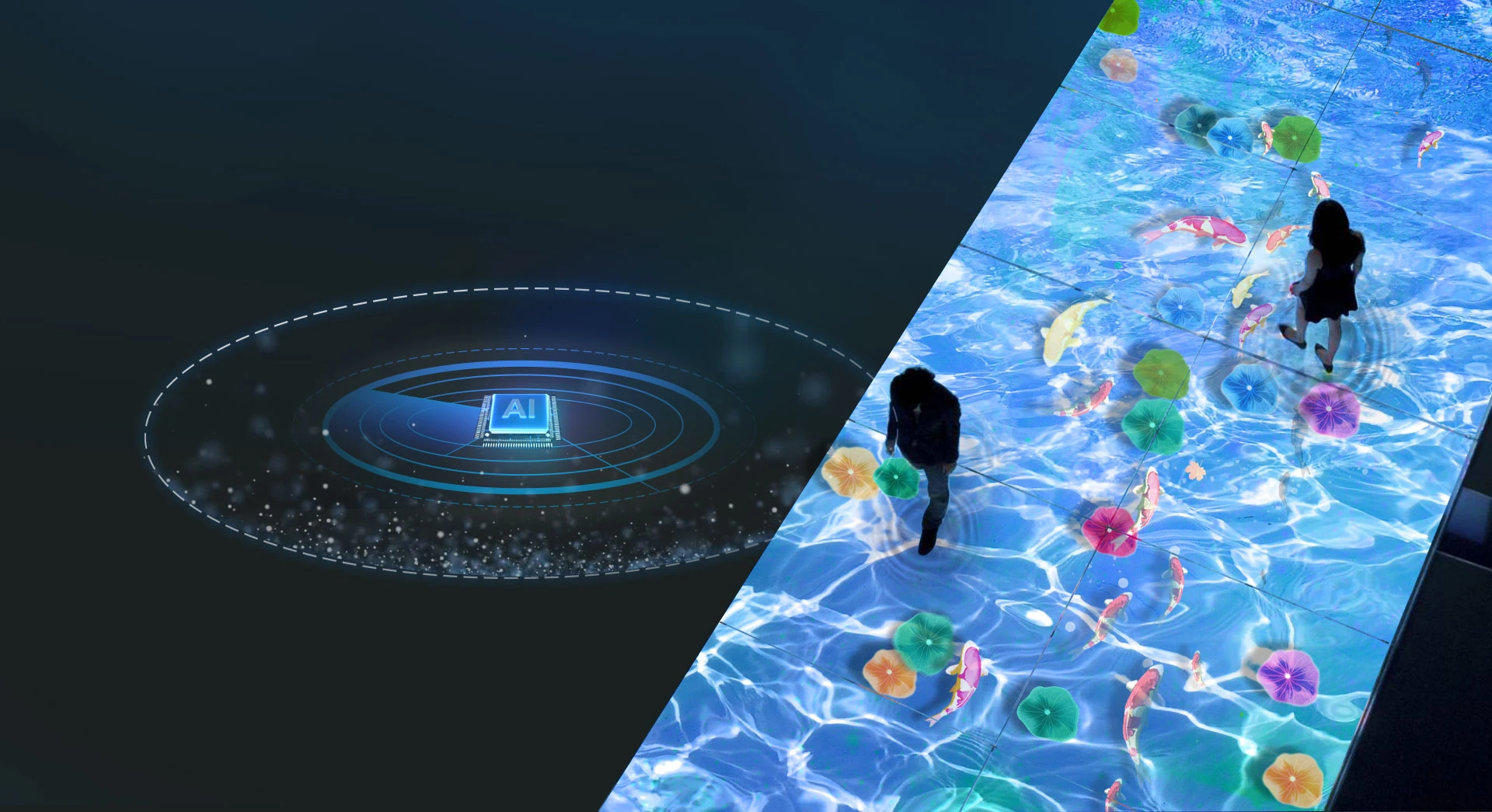 Smart Interaction Floor LED
